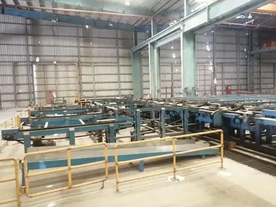 8.5" x .393" OTO Mills Tube Mill Line