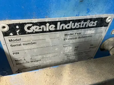 Used 1996 GENIE INDUSTRIES AWP25S Material Handling (misc) Ohio US | HGR 24 #1404726