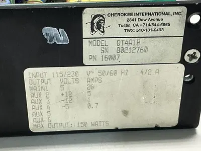 USED CHEROKEE INTERNATIONAL QT4A1B