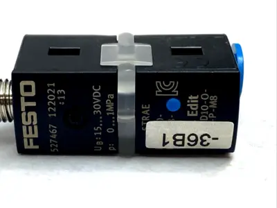 Used FESTO PNEUMATIC PRESSURE SENSOR 527467 Sensors | Maverick Industrial Sales #1104320