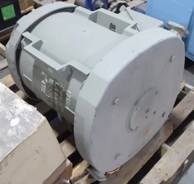 Rebuilt 125 HP 1780 RPM GE Vertical Motor Frame L444HP16 460V 5K444DT211