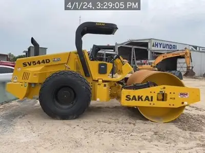 Used 2024 SAKAI SV544D Single Drum Rollers Florida US | National Equipment Dealers #1422654