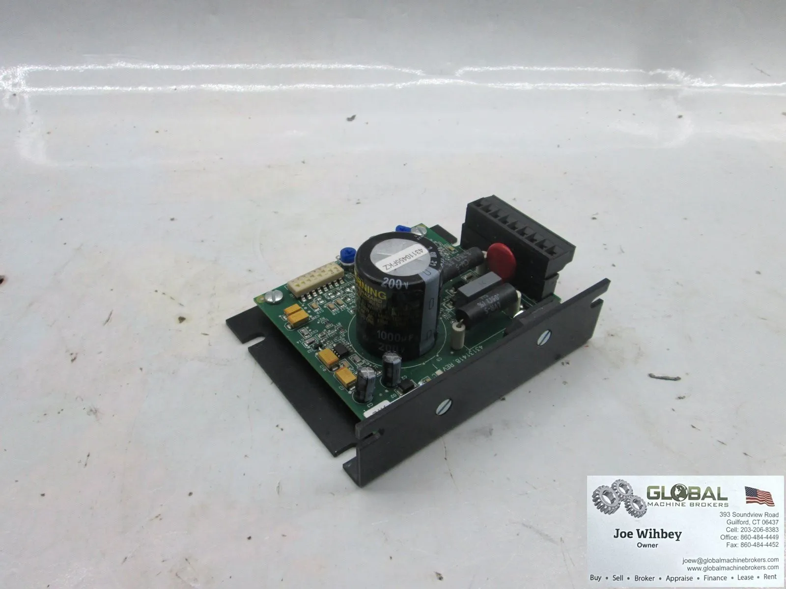 Bodine Electric WPM-2137C DC Motor Control 115v 0-130VDC