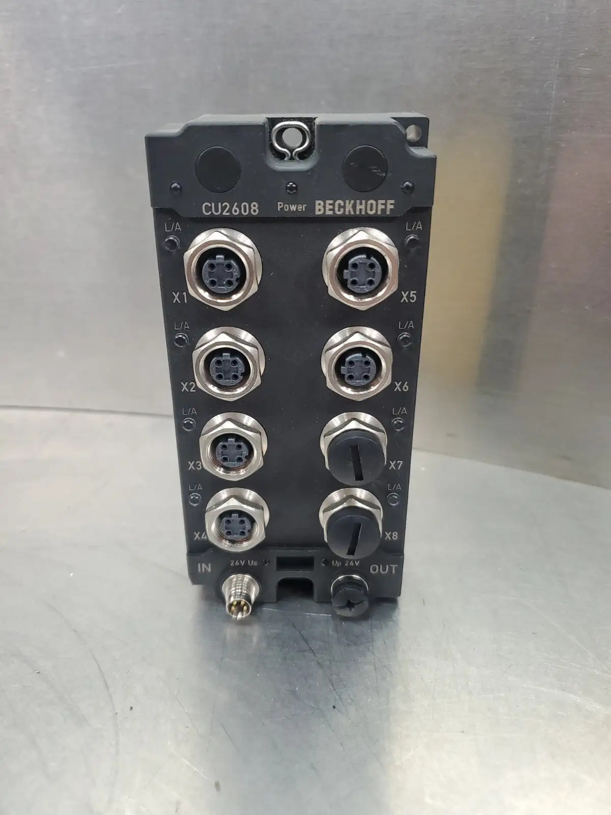 Used Beckhoff CU2608 PLC Input & Output | Palmetto Automation #1154929