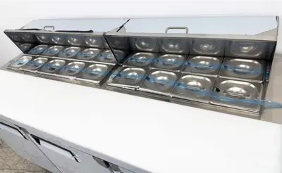 171-0014 Sandwich Prep Cooler-Self Contained