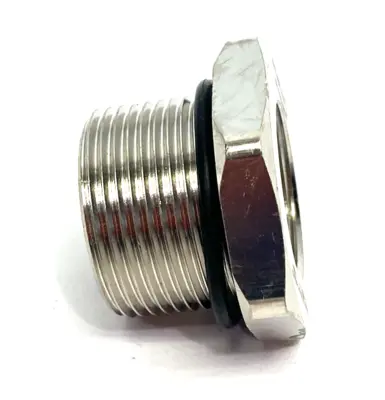 New | in-Stock HLS Thread Reducer Fitting, Nickel Plated Brass Arbors & Adapters Michigan US | Maverick Industrial Sales #1400039