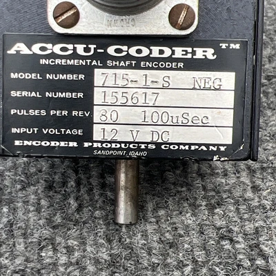 Used Accu Coder 715-1-S NEG Encoders California US | Davliegogo LLC #1706889