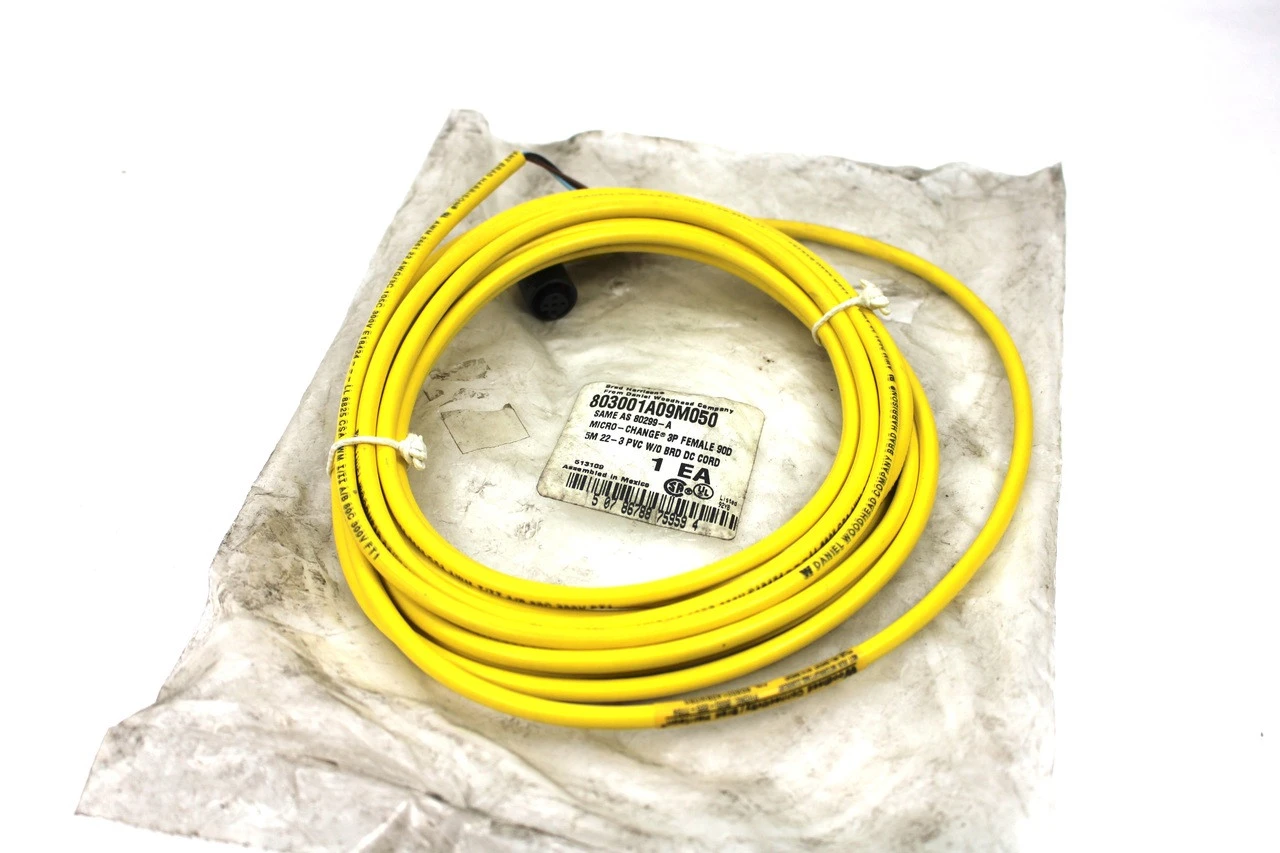 New | in-Stock BRAD HARRISON 803001A09M050 Cable & Wire | Industrial Parts R Us Inc. #360568