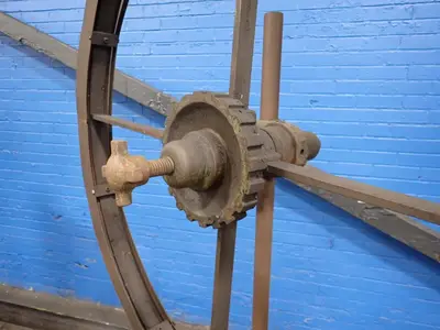 H.e. Dickerman Mfg Co 38 1/2" Wheel Coil Reel