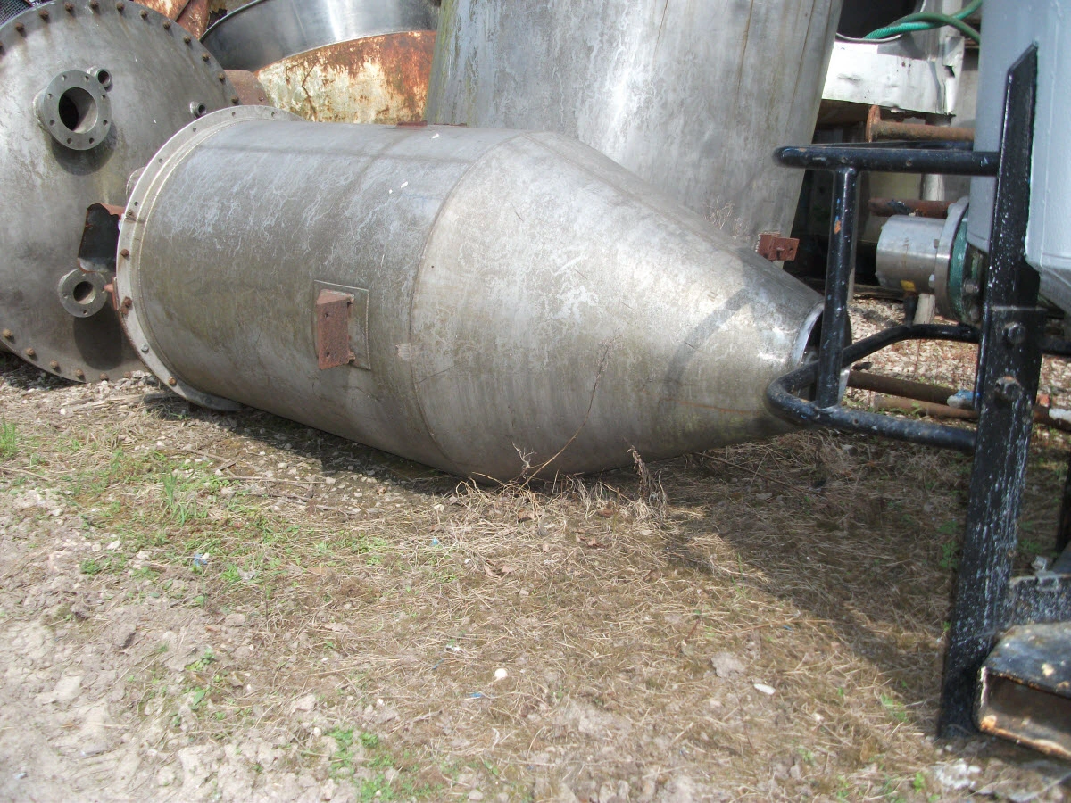 0.9 Cu.M. S/S Powder Feed Hopper