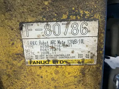 Used 2006 FANUC ARC MATE 120IB/10L Robots Ohio US | HGR 24 #1345762