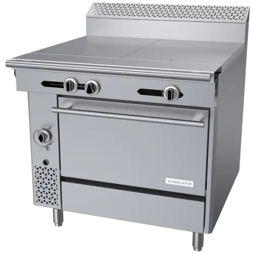 Garland C36-9C 36" Gas Range w/ (2) Hot Tops & Convection Oven, Natural Gas