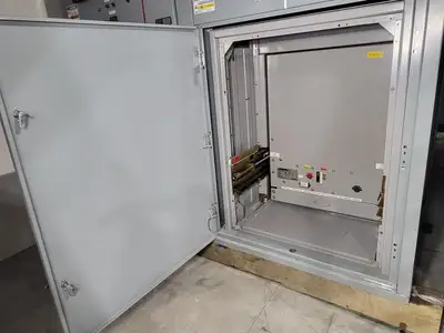 25kV 1200A 3ph Switchgear Unit w/ (2) Power Vac Breaker VB1 27.0-16-0