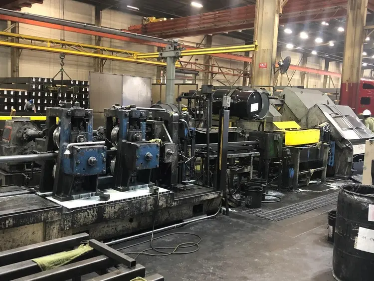 Used ABBEY ETNA 5-INCH OD TUBE MILL LINE Tube Mills Ohio US | Kent Corporation #910199