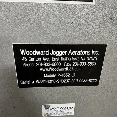 WOODWARD P-4652 JA JOGGER AERATOR Max Paper Size: 46"x52"