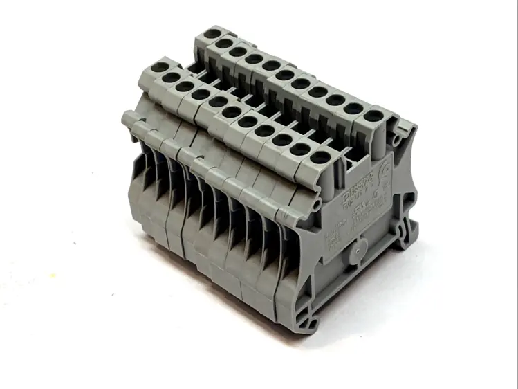 Used PHOENIX CONTACT TERMINAL BLOCK GREY LOT OF 11 Terminal Blocks | Maverick Industrial Sales #1106046