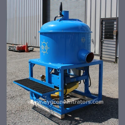 Savona Equipment Trommel Scrubber Wash Plant with Hy-G Concentrator Gold Recovery System