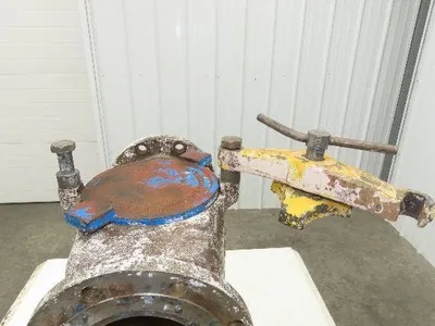 Hayward Model 72 Simplex 6" Inline Basket Strainer Cast Iron Flanged -No Basket