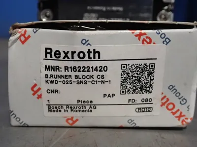Used REXROTH R162221420 Tooling & Accessories (Other) Ohio US | HGR 24 #1016667