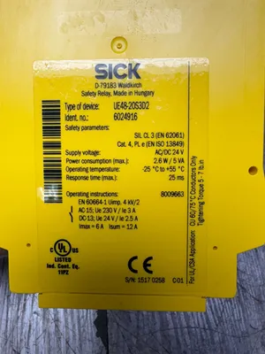 SICK UE48-20S3D2 Electrical/PLC/Automation | ESS Industrial Equipment Sales (6)