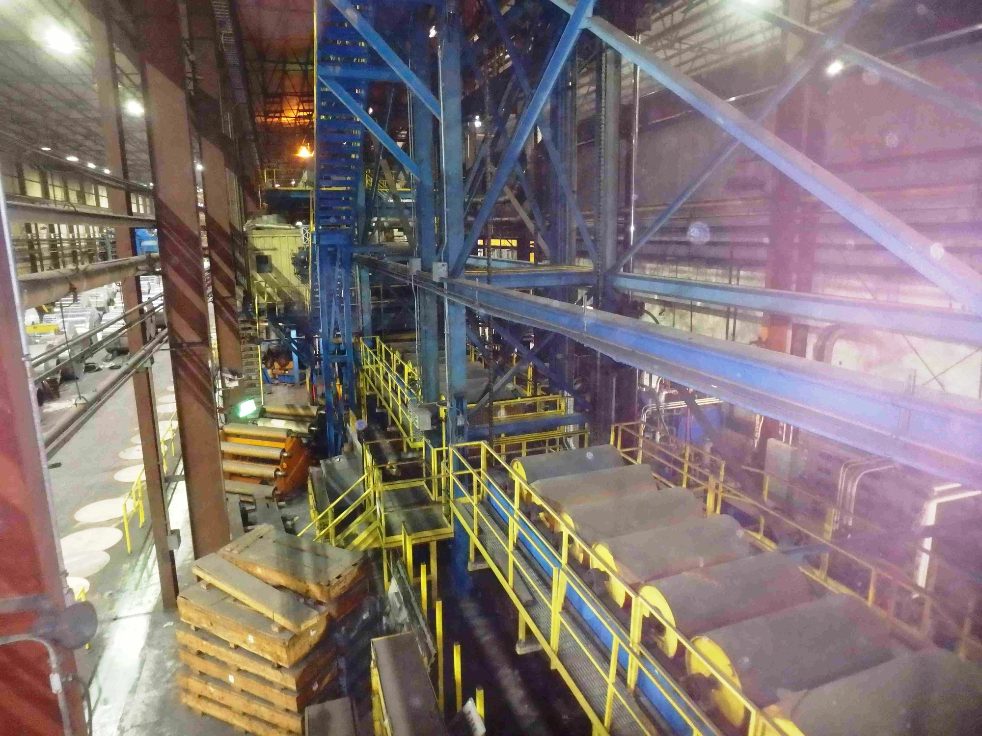 USED 1986 HUNTER 60" COIL COATING LINE