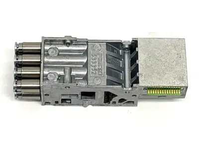 Used FESTO SUB-BASE 533352 W/ 1/4" PUSH-IN FITTINGS Misc Industrial Equipment | Maverick Industrial Sales #1108758