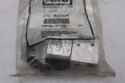 ARO 6JJ54 P251SS-120-A SOLENOID AIR CAN VALVE STOCK #K-3648