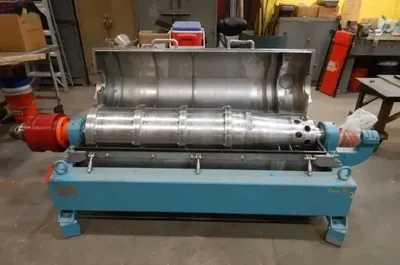 Alfa-Laval NX 418B-31G sanitary decanter centrifuge, 316SS.