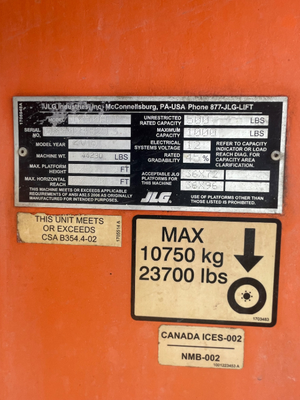 Used 2018 1250AJP JLG Articulating Boom Lifts Florida US | Stack Equipment #1418911