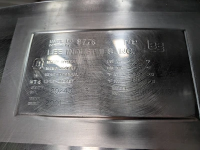 USED 2001 LEE INDUSTRIES 800 U9MS