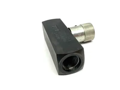 Used Parker Colorflow In-line Flow Control Valve, Hydraulic 5000psi Pump & Valve Parts Michigan US | Maverick Industrial Sales #1402147