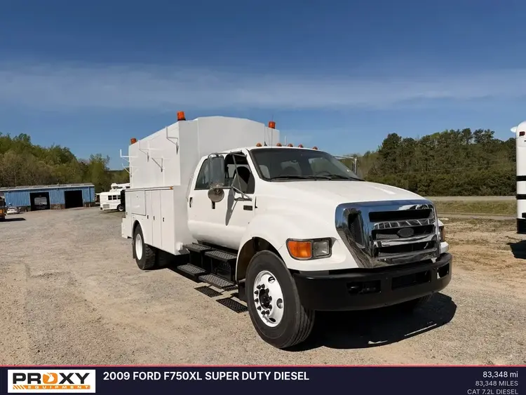 Used 2009 FORD F750XL SUPER DUTY DIESEL Service & Utility Trucks Virginia US | Proxy Equipment #1426042