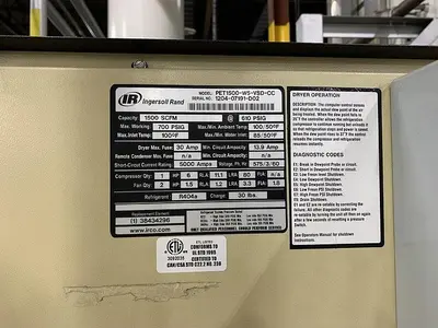 USED 2007 INGERSOLL RAND PS4 2300