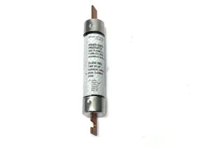 USED LITTELFUSE TIME-DELAY INDICATOR FUSE CLASS RK5 600VAC 70A LOT OF 3
