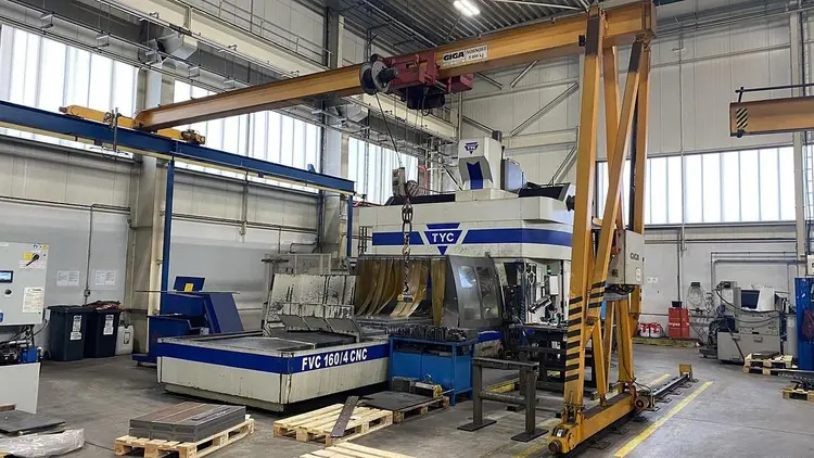 Used 2014 TYC FVC 160/4 CNC Vertical Machining Centers CZ | Amaron s.r.o. #1095481