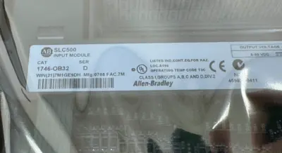 ALLEN BRADLEY 1746-OB32 OUTPUT MODULE SLC500 SER. D UNUSED SURPLUS