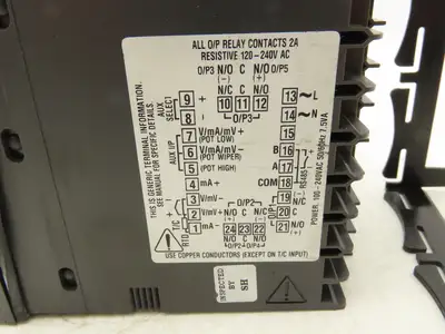 Partlow P4701Z210000200 1401+ Temp Limit Controller Z210000200