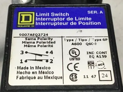USED SQUARE D 9007-AEQ2724