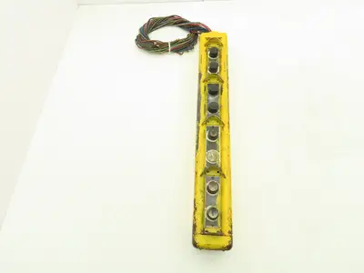EUCLID Electric 22HB1CX1 Crane Hoist 8-Station 7-Pushbutton Control Pendant VTG