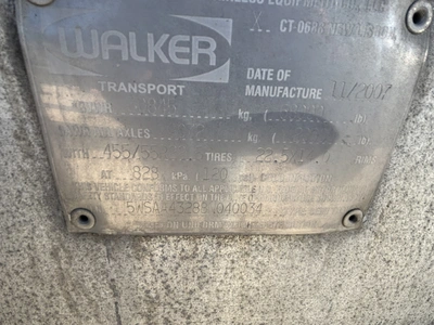 Used 2008 WALKER MILK TANKER TRAILER Liquid Supply Trailers Michigan US | Miedema Asset Management Group #1709536