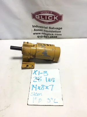 Ingersoll Rand 17381 Rotary Vane Air Motor Stem 1″D 3″L