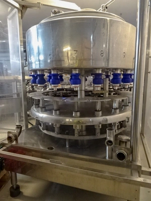 Complete filling line to fill 1L  bottles at a rate of 60 to 110 BPM