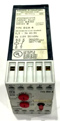 NEW SQUARE D 8430-DIA4 CONTROL RELAY 8430DIA4