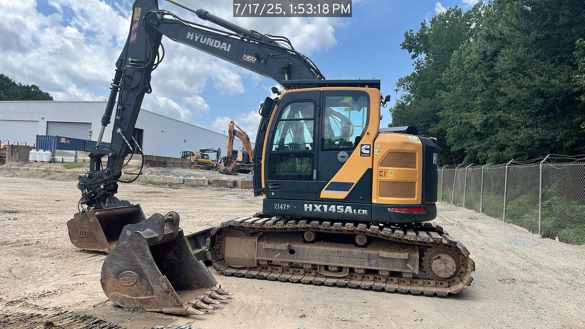 Used 2023 HYUNDAI HX145A LCR Crawler Excavators North Carolina US | National Equipment Dealers #1422370