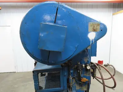 L & J No 2 Mechanical Punch Press OBI 18 Ton 2.5" Stroke 18x11.5" Bed 6.5 Throat