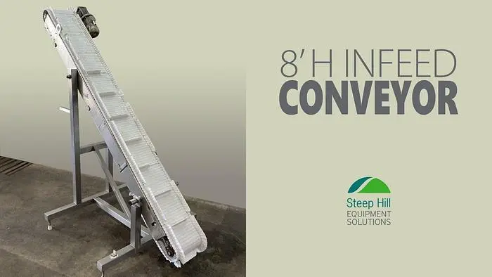 NEW 2005 WEIGHPACK INCLINED INFEED CONVEYOR
