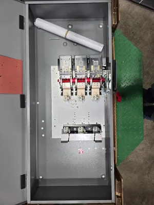 NEW 400A GE ABB THF3365AR Fusible Safety Disconnect Switch 600VAC NEMA3R 3 POLE