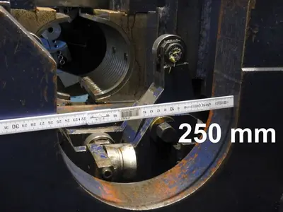 USED SMFI INTER HYDRO CNC FRICTION WELDING LATHE