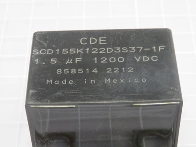 New | in-Stock CDE _UNKNOWN_ Capacitors | OCO Industrial #1671495