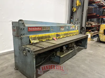 Used NIAGARA IF-10-1/4 Power Squaring Shears (Inch) Michigan US | Vander Ziel Machinery Sales #480522